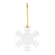 FrostGleam Acrylic Snowflake Ornament - Ornaments
