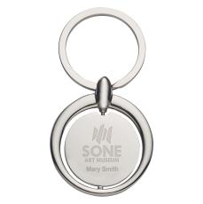 Cirque Elegance Silver Key Tag - Auto & Tools