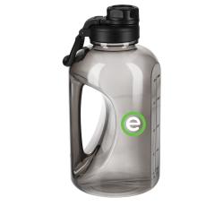 EcoSip Hydration Jug 64oz - Charcoal/Clear - Water Bottles