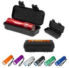 LumiGuard LED Flashlight & Case Set - Bags