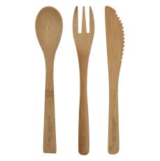 EcoTraveler Bamboo Utensil Trio Set - Utensiles