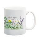 EverBright Floral 11oz Ceramic Mug