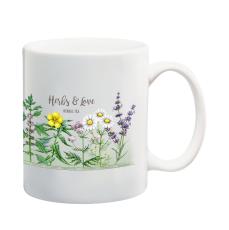EverBright Floral 11oz Ceramic Mug - Mugs