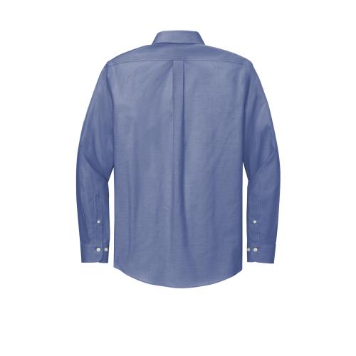 Apparel - Shirts - Dress Shirts - Button Downs Long Sleeve - Brooks Brothers Wrinkle-Free Stretch Pinpoint Shirt