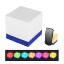 WHITE WITH ROYAL BLUE;Blue