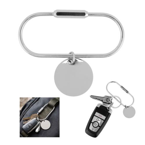 Auto & Tools - Keychains - LockLoop Silver Charm Key Holder