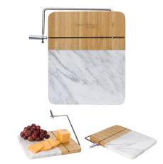 Marble Bamboo Board - Meat & Cheese