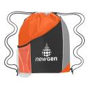 RECYCLED BLACK WITH ORANGE