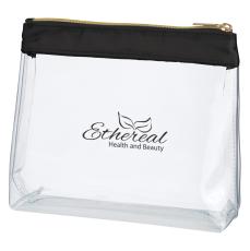 SatinVogue Clear Cosmetic Case - Tote Bags