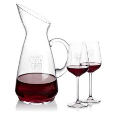 Elation Crystal Carafe Set - 50oz Wine Elegance - Gift Sets