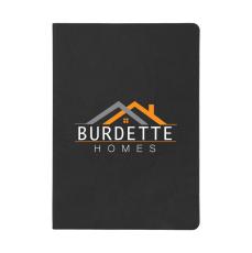 EcoScribe Recycled PU Notebook - Sticky Notes