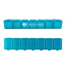 Pill-Perfect 7-Day Organizer - Frost Colors - Travel Accessories