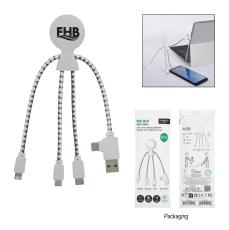 MultiCharge Nexus Cable - Pad Print White - Charging Cables
