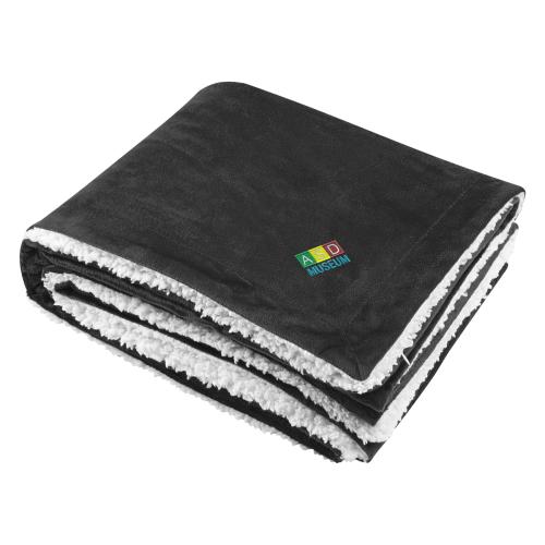 Sports & Outdoors - Blankets - MagicCozy Embroidered Sherpa Blanket