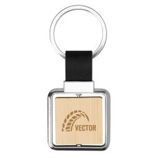 SpinBam Square Key Fob - Keychains