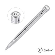 Garland® Signature Custom Emblem Twist Ballpoint Pen - Gold - Metal Pens
