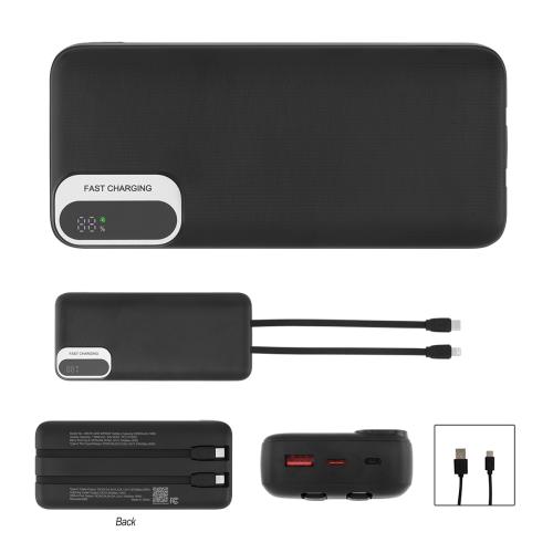 Technology - Power Banks - Built-In Cable Power Bank