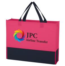 Prismatic Wave Non-Woven Tote Bag - Tote Bags
