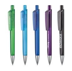 Tri-Star Transparent Pen - Plastic Pens