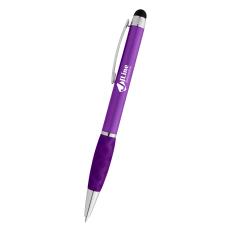TwistEdge Grip Stylus Pen – Multi-Color - Plastic Pens
