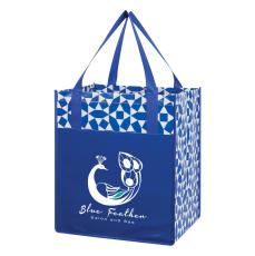 Geomatrix Reusable Eco Tote Bag - Non-Woven