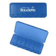 WeekEase Jumbo Pill Organizer - Blue/Lime - Bags