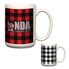 PlaidAura 15oz Sublimation Mug - Mugs