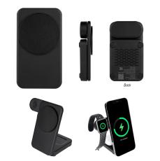 MagniFold Qi Tri-Charger Pad - Silk Screen - Wireless Chargers