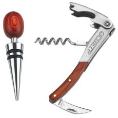 RoseCraft Luxe Wine Set - Laser Engraved - Wine Accessories