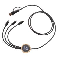 EcoGlow Bamboo Multi-Charge Cable - Charging Cables