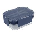 CLEAR WITH NAVY;Blue Navy