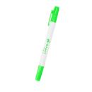 WHITE WITH GREEN;Green