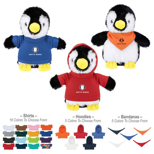 Toys & Novelties - Plush Stuffed Animals - ChillyChic Customizable Penguin Plush