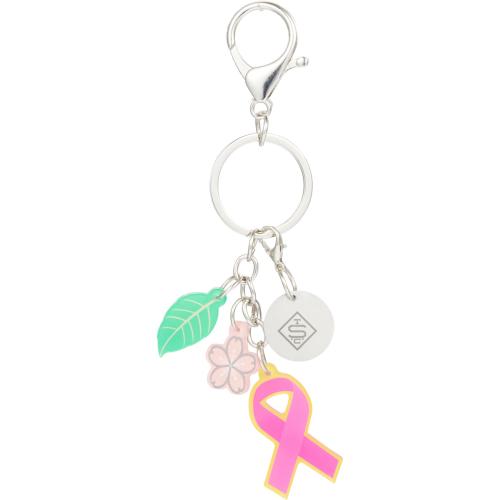 Auto & Tools - Keychains - HopeCharm Pink Acrylic Awareness Keychain