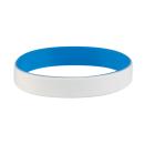 WHITE WITH ROYAL BLUE;Blue