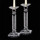 CrystalGlow 12\ Etched Candle Sticks Duo