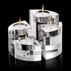 Premium Glimmer Crystal Candle Set - Candles