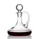 CrystalWave Decanter & Wine Glass Set