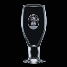 Clear Elegance 12oz Etched Beer Glass - Beer Glasses & Stiens