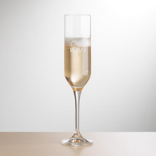 Drinkware - Barware - Champagne Flutes - Elysia Crystal Toast Flute Set

Title