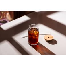 EcoSip Bamboo Glass Tumbler 16oz - Glass Bottles