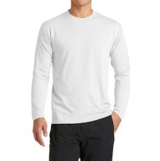 Port & Company® Long Sleeve Performance Blend Tee - Short Sleeve Tees