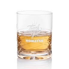 CrystalChill 10.5oz Etched Glass Duo - On the Rocks Glasses