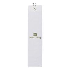 HookedCotton TriFold Golf Towel - Sports & Outdoors
