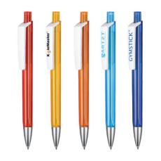 Tri-Star Transparent Solid Pen - Awards and Gifts