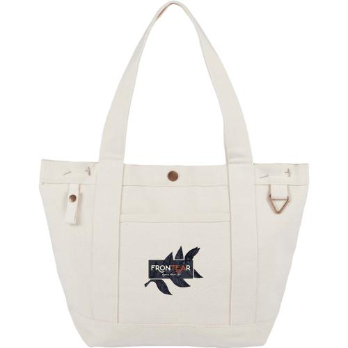 Bags - Tote Bags - EcoBrilliance Recycled Canvas Tote - Natural
