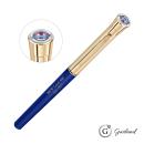 Blue 287 C, Gold 7502 C