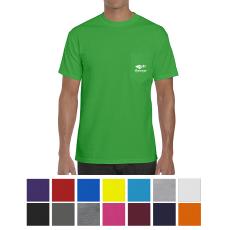 Gildan® Heavy Cotton™ Adult Tee with Pocket - Short Sleeve Tees