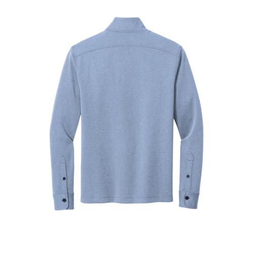 Apparel - Sweatshirts - Quarter & Half Zip - Brooks Brothers Mid-Layer Stretch 1/2-Button