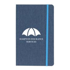 EcoVerse Blue Journal - Recycled Chic Notebook - Desk & Office